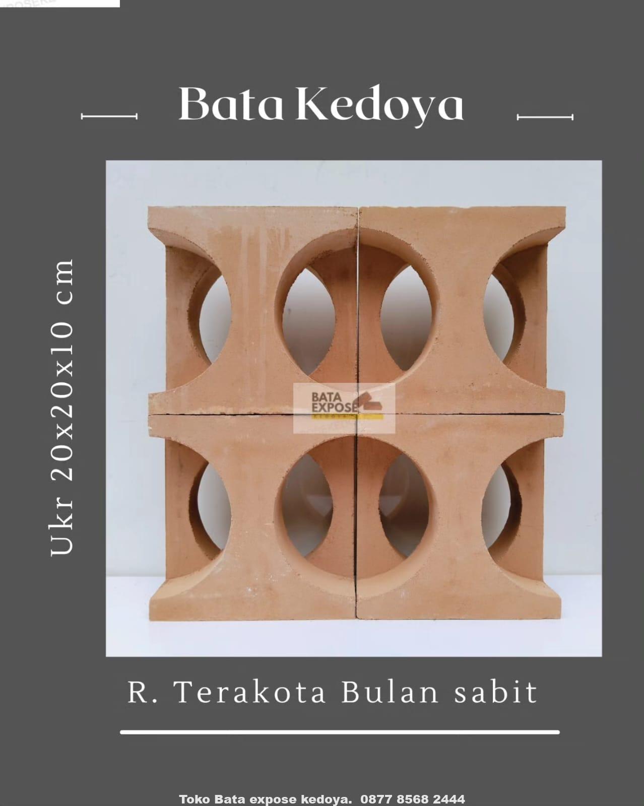 Roster Terakota Bulan Sabit - Bata Roster